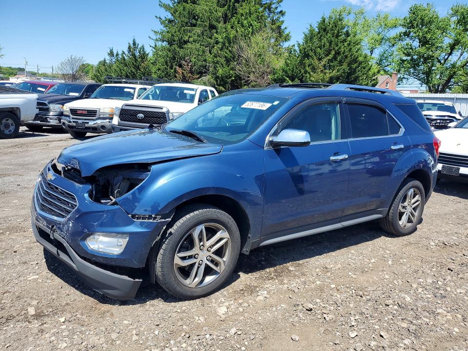 52677186 :رقم المزاد ، 2GNALDEK2H6160498 vin ، 2017 Chevrolet Equinox مزاد بيع
