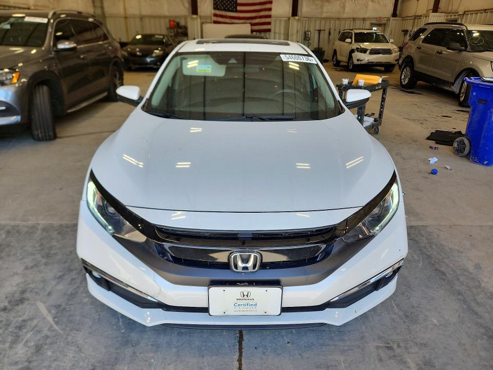 2021 Honda Civic მანქანა იყიდება აუქციონზე, vin: 19XFC1F38ME007557, აუქციონის ნომერი: 54600736