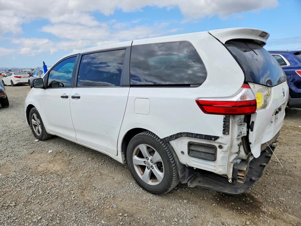 Продаж на аукціоні авто 2017 Toyota Sienna, vin: 5TDZZ3DC2HS832676, номер лоту: 55372166