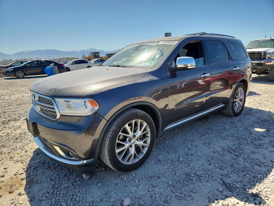 53206556 :رقم المزاد ، 1C4RDHEG4FC801117 vin ، 2015 Dodge Durango مزاد بيع