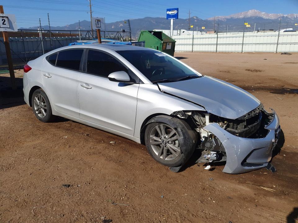 2018 Hyundai Elantra მანქანა იყიდება აუქციონზე, vin: 5NPD84LF4JH370647, აუქციონის ნომერი: 51910216