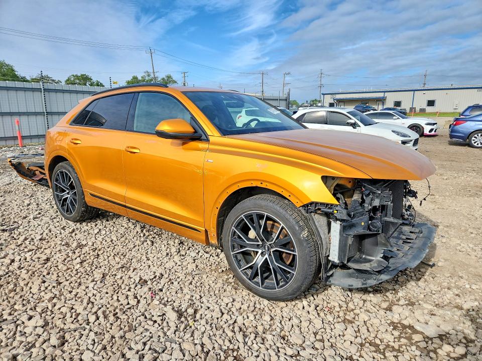 53747066 :رقم المزاد ، WA1FVAF11KD004582 vin ، 2019 Audi Q8 مزاد بيع