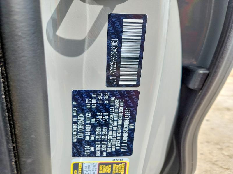 Aukcja sprzedaży 2024 Kia Carnival, vin: KNDNC5H30R6421851, numer aukcji: 53891916