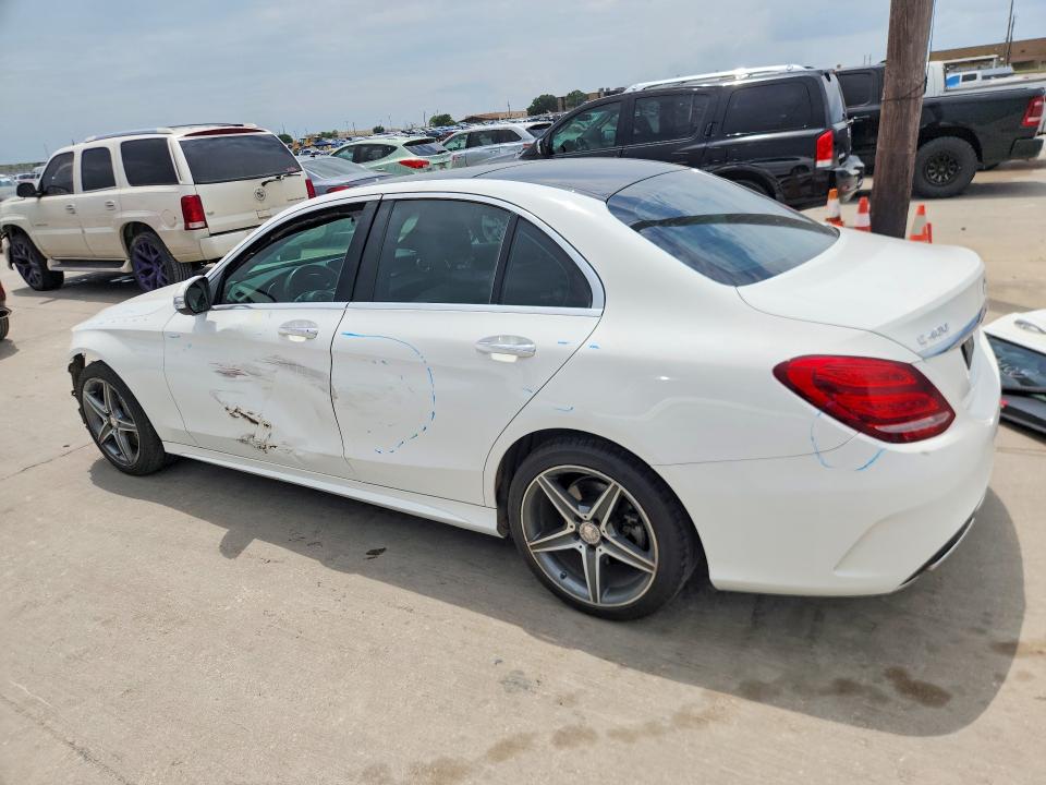 2015 Mercedes-benz C მანქანა იყიდება აუქციონზე, vin: 55SWF6GB6FU033354, აუქციონის ნომერი: 53424726