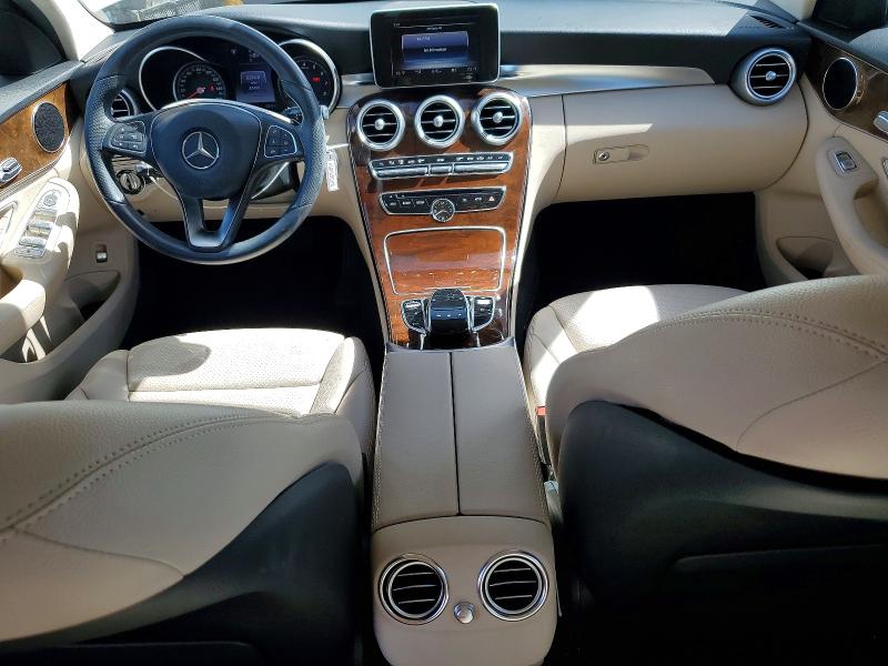 53978236 :رقم المزاد ، 55SWF4JB0FU083518 vin ، 2015 Mercedes-benz C مزاد بيع