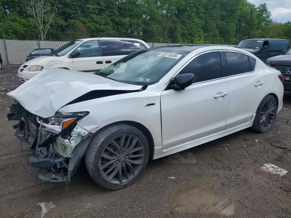 2019 Acura Ilx მანქანა იყიდება აუქციონზე, vin: 19UDE2F88KA001942, აუქციონის ნომერი: 53378506