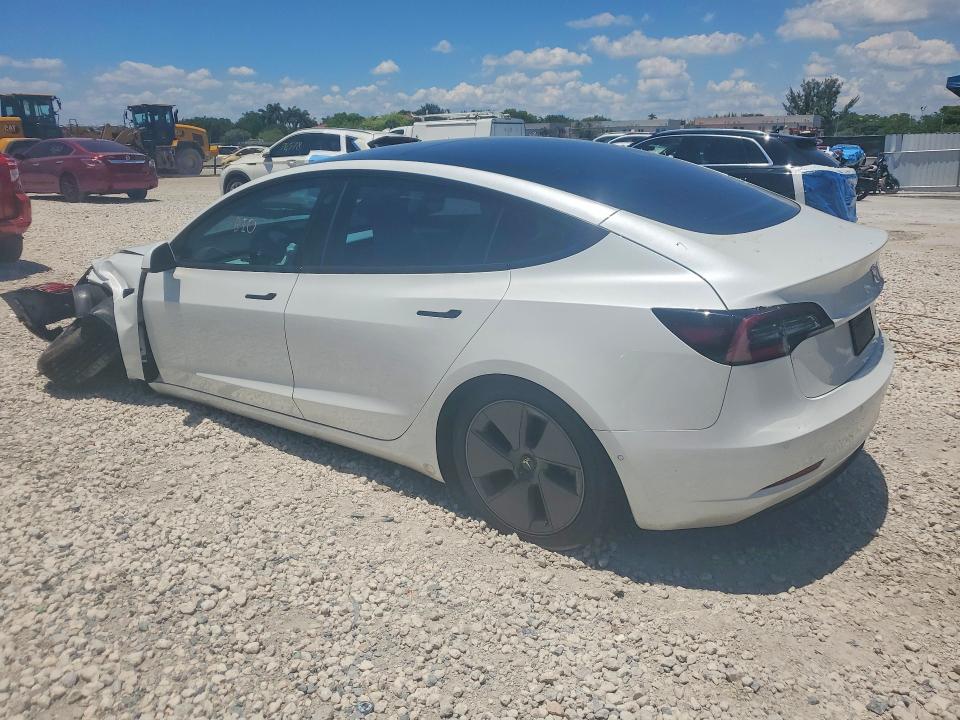 2022 Tesla Model 3 მანქანა იყიდება აუქციონზე, vin: 5YJ3E1EB4NF356488, აუქციონის ნომერი: 53962906
