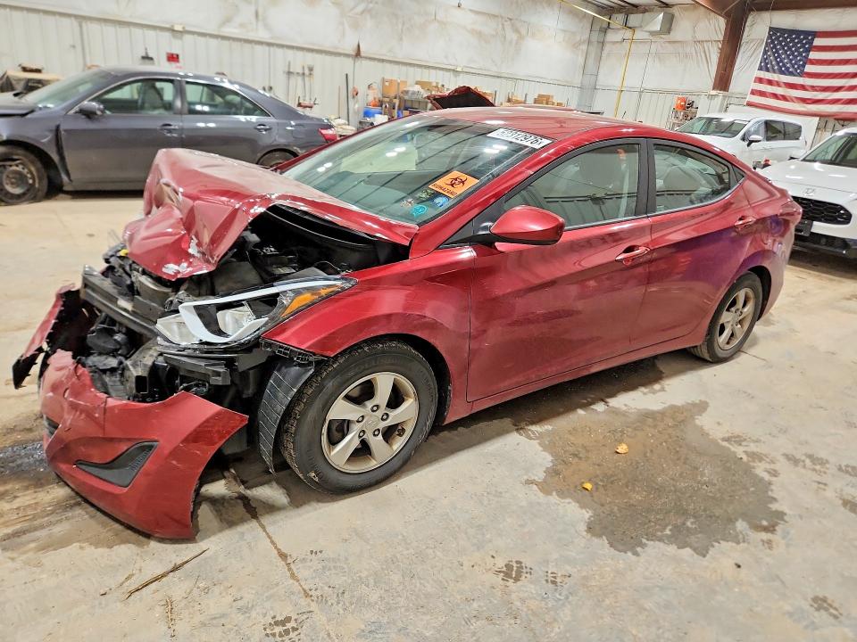 Продажа на аукционе авто 2014 Hyundai Elantra, vin: 5NPDH4AE0EH535223, номер лота: 52312976