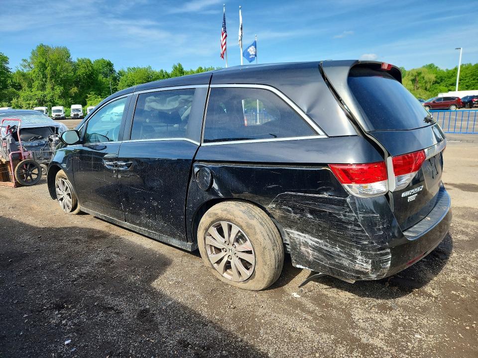 53534446 :رقم المزاد ، 5FNRL5H65EB118056 vin ، 2014 Honda Odyssey مزاد بيع