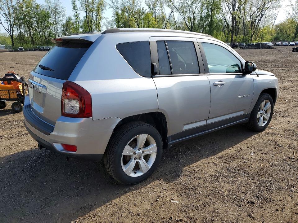 2017 Jeep Compass მანქანა იყიდება აუქციონზე, vin: 1C4NJCBA4HD123282, აუქციონის ნომერი: 51566376