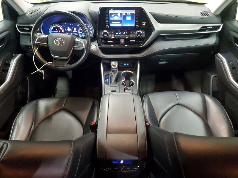 51858156 :رقم المزاد ، 5TDGBRCH0NS539205 vin ، 2022 Toyota Highlander Hybrid مزاد بيع