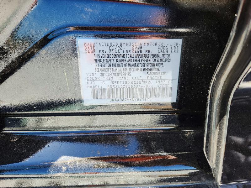 53728706 :رقم المزاد ، 3N1AB8CVXNY229175 vin ، 2022 Nissan Sentra مزاد بيع