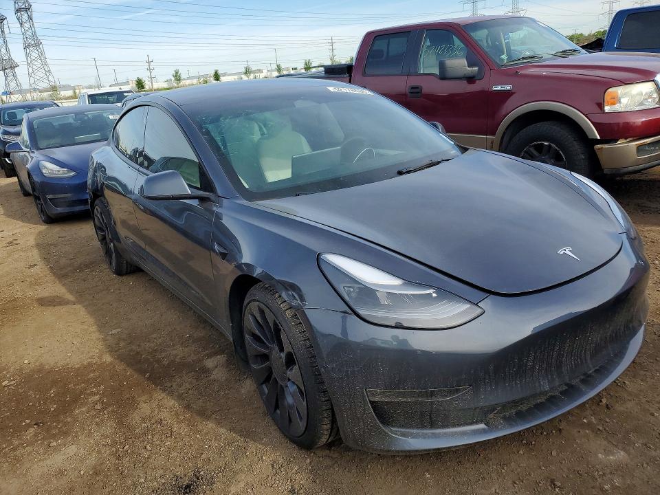 Продаж на аукціоні авто 2022 Tesla Model 3, vin: 5YJ3E1EC3NF247917, номер лоту: 52178636