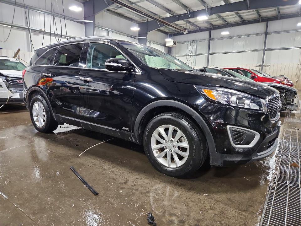 2018 Kia Sorento მანქანა იყიდება აუქციონზე, vin: 5XYPGDA39JG427487, აუქციონის ნომერი: 53247996
