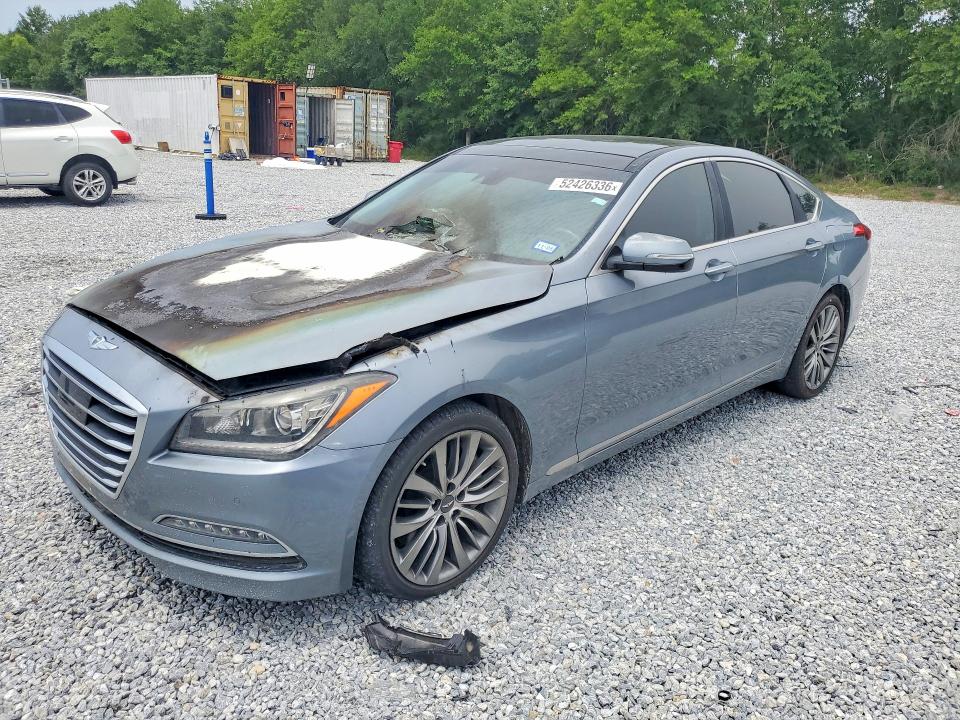52426336 :رقم المزاد ، KMHGN4JF7FU054550 vin ، 2015 Hyundai Genesis مزاد بيع