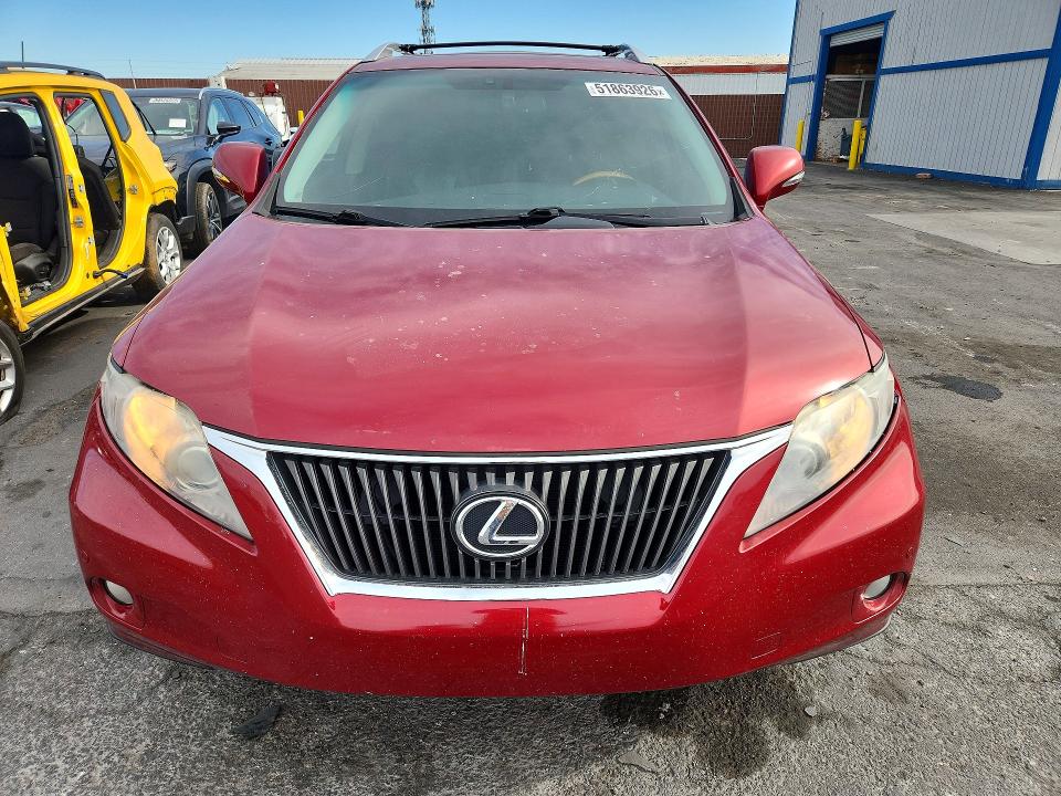 51863926 :رقم المزاد ، 2T2ZK1BA8AC027821 vin ، 2010 Lexus Rx مزاد بيع