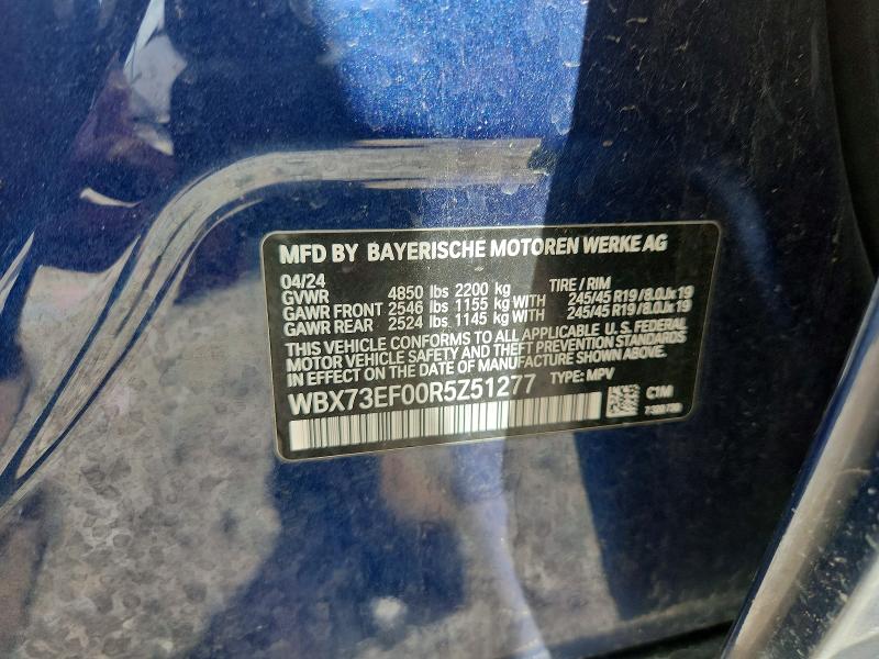 Продаж на аукціоні авто 2024 Bmw X1, vin: WBX73EF00R5Z51277, номер лоту: 54504676