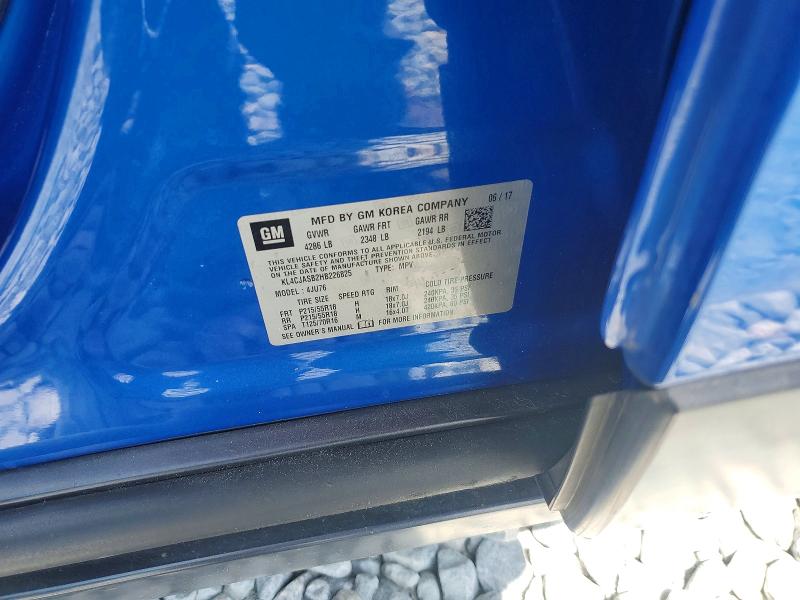 Aukcja sprzedaży 2017 Buick Encore, vin: KL4CJASB2HB226825, numer aukcji: 53936976