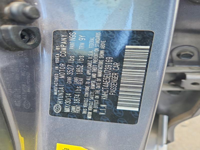 Продаж на аукціоні авто 2014 Hyundai Accent, vin: KMHCT4AE5EU739169, номер лоту: 54393996