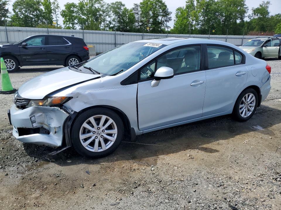 Auction sale of the 2012 Honda Civic, vin: 2HGFB2F83CH522989, lot number: 49786096