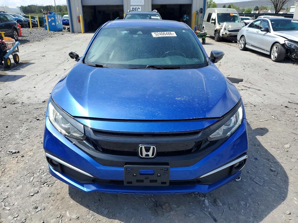 2020 Honda Civic მანქანა იყიდება აუქციონზე, vin: 2HGFC2F85LH581992, აუქციონის ნომერი: 52406486