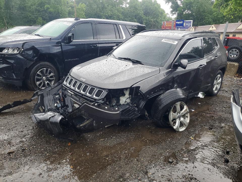 Aukcja sprzedaży 2021 Jeep Compass, vin: 3C4NJDBB2MT530357, numer aukcji: 54889396