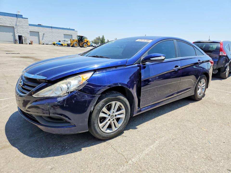 52875786 :رقم المزاد ، 5NPEB4AC9EH827683 vin ، 2014 Hyundai Sonata مزاد بيع