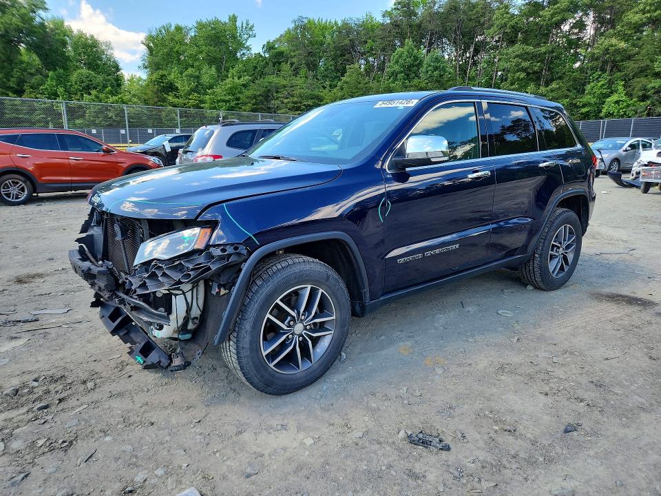 2017 Jeep Grand Cherokee მანქანა იყიდება აუქციონზე, vin: 1C4RJFBG0HC776365, აუქციონის ნომერი: 54951426