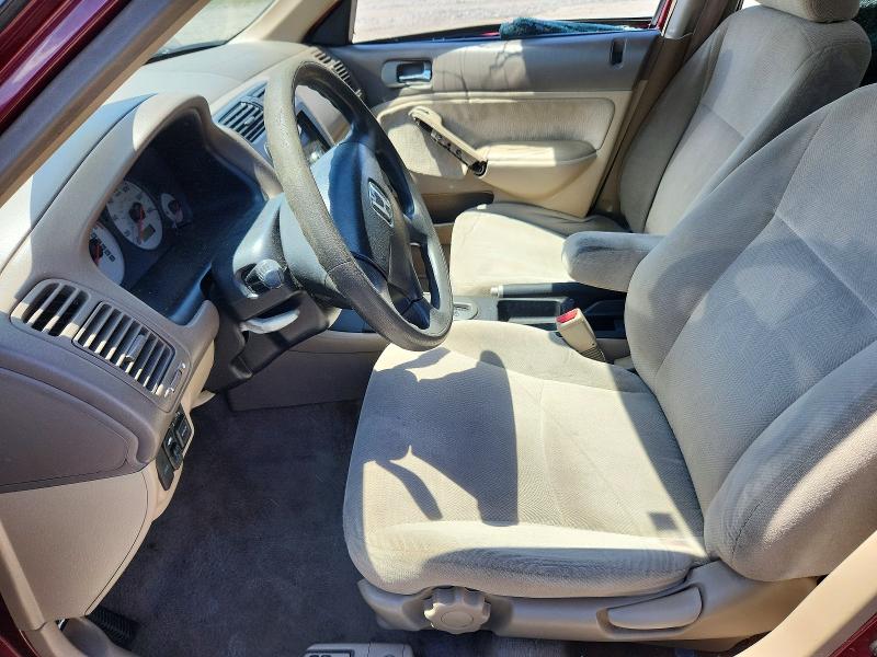 2002 Honda Civic მანქანა იყიდება აუქციონზე, vin: 1HGES26722L034783, აუქციონის ნომერი: 51798016