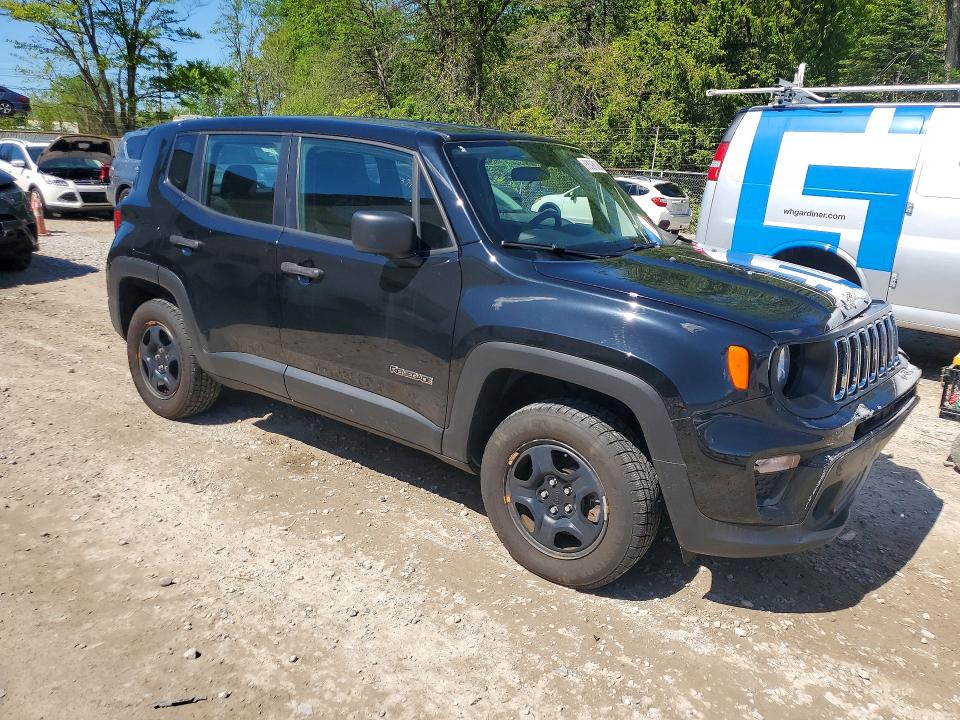 2020 Jeep Renegade მანქანა იყიდება აუქციონზე, vin: ZACNJBAB7LPL23925, აუქციონის ნომერი: 53597326