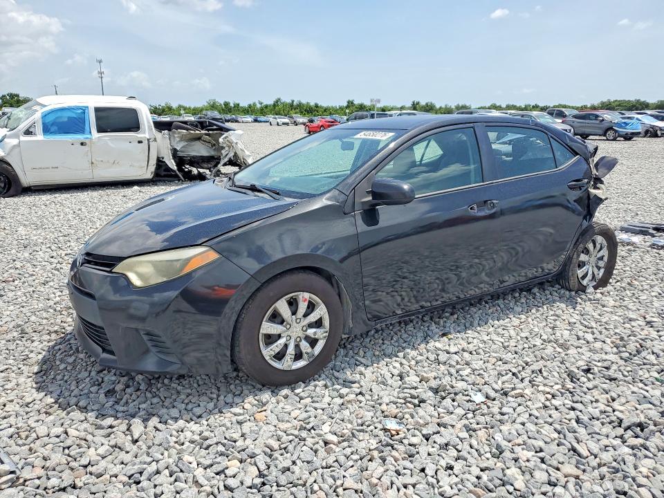 54650276 :رقم المزاد ، 2T1BURHE7FC265255 vin ، 2015 Toyota Corolla مزاد بيع