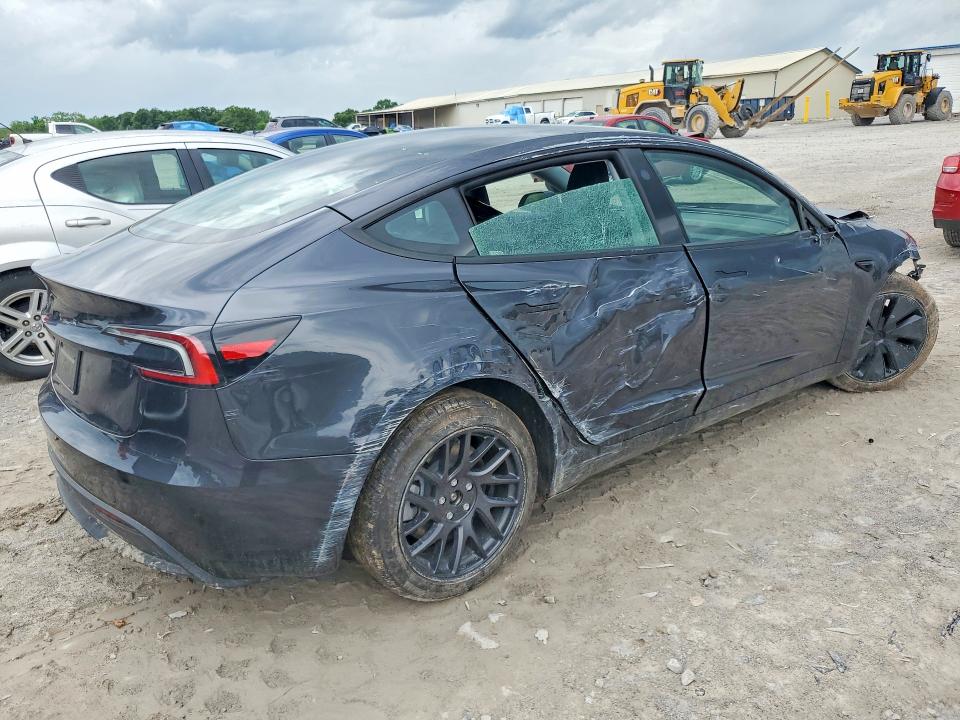 2025 Tesla Model 3 მანქანა იყიდება აუქციონზე, vin: 5YJ3E1EA8SF065124, აუქციონის ნომერი: 54484776