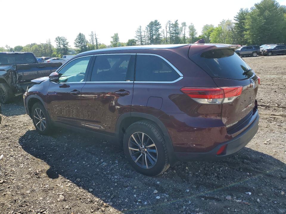 Продажа на аукционе авто 2019 Toyota Highlander, vin: 5TDJZRFH7KS721766, номер лота: 52893356