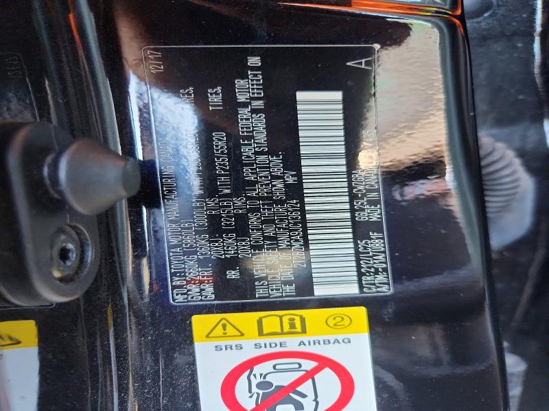Продаж на аукціоні авто 2018 Lexus Rx 350, vin: 2T2BZMCA9JC136124, номер лоту: 52744356