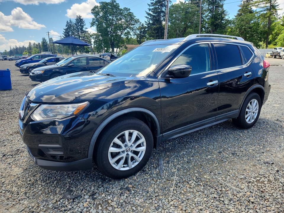 2017 Nissan Rogue მანქანა იყიდება აუქციონზე, vin: KNMAT2MVXHP619611, აუქციონის ნომერი: 54093936