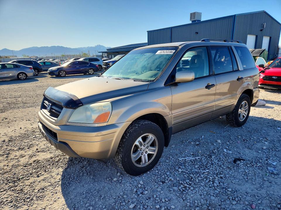52020396 :رقم المزاد ، 2HKYF18565H527767 vin ، 2005 Honda Pilot مزاد بيع
