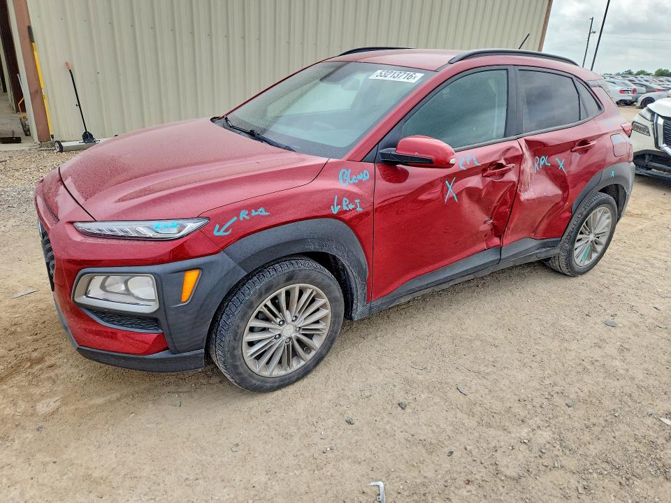 2020 Hyundai Kona მანქანა იყიდება აუქციონზე, vin: KM8K22AA0LU567291, აუქციონის ნომერი: 53213716