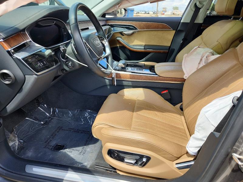 2019 Audi A8 მანქანა იყიდება აუქციონზე, vin: WAU8DAF87KN012109, აუქციონის ნომერი: 55233946