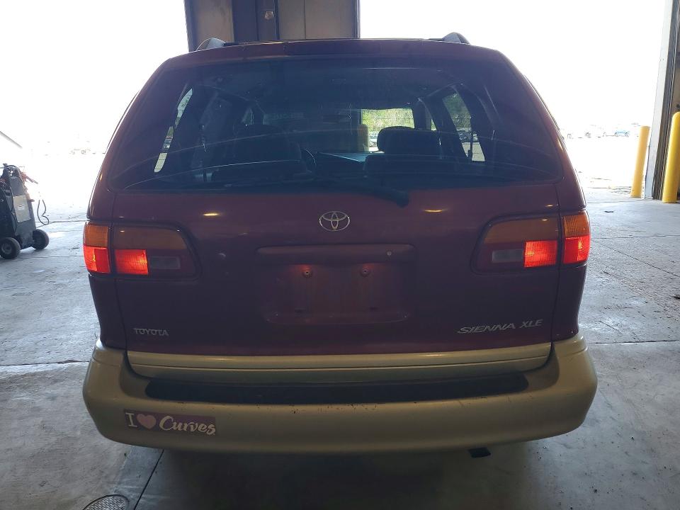1998 Toyota Sienna მანქანა იყიდება აუქციონზე, vin: 4T3ZF13C2WU005254, აუქციონის ნომერი: 52962726