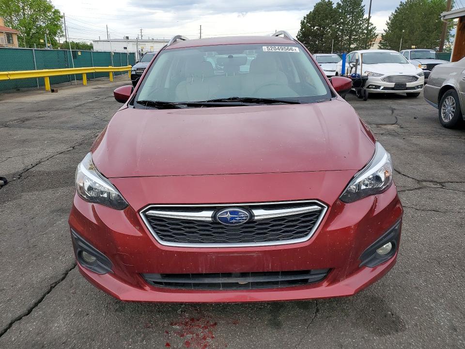 2019 Subaru Impreza მანქანა იყიდება აუქციონზე, vin: 4S3GTAD64K3758256, აუქციონის ნომერი: 52049566