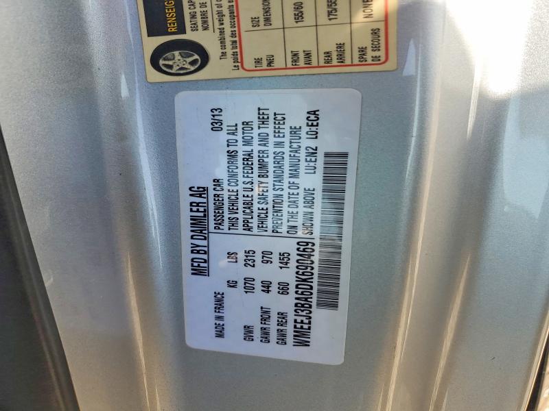 Aukcja sprzedaży 2013 Smart Fortwo, vin: WMEEJ3BA6DK690469, numer aukcji: 54603606