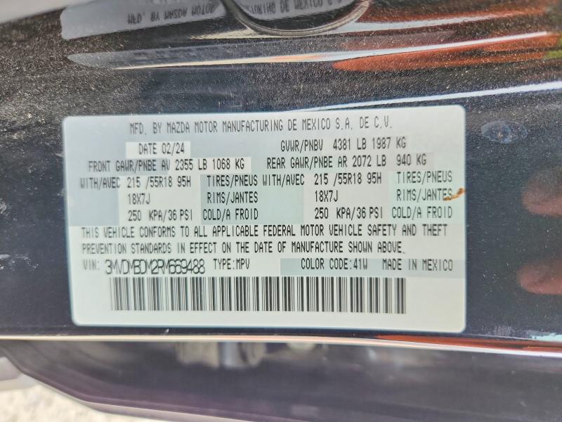 Продажа на аукционе авто 2024 Mazda Cx-30, vin: 3MVDMBDM2RM669488, номер лота: 52265196