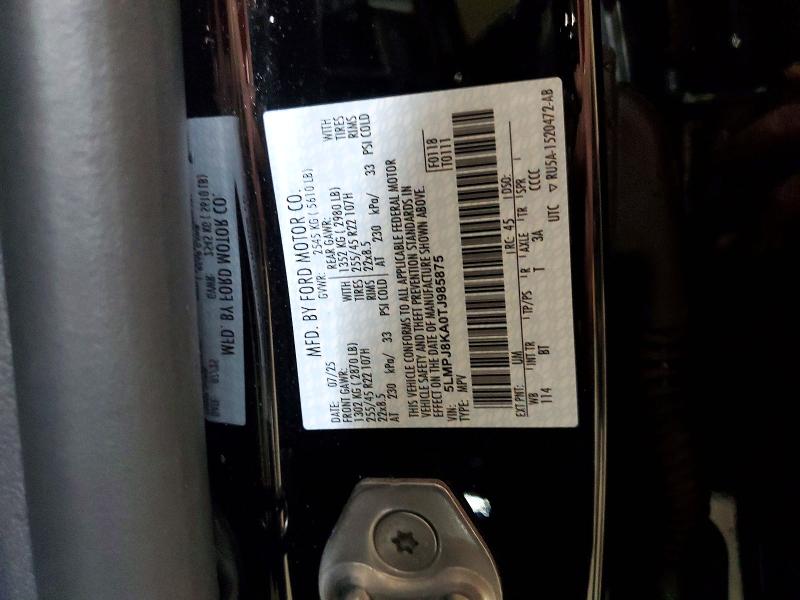 Auction sale of the 2026 Lincoln Nautilus, vin: 5LMPJ8KA0TJ985875, lot number: 52183356