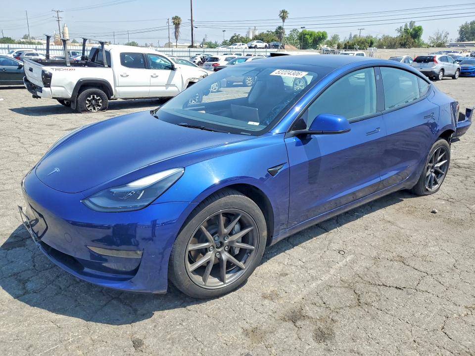 52224306 :رقم المزاد ، 5YJ3E1EB5PF704088 vin ، 2023 Tesla Model 3 مزاد بيع