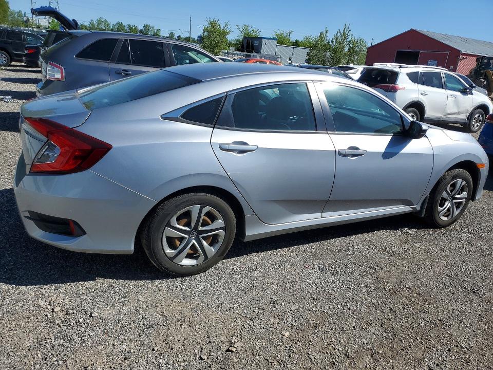 2017 Honda Civic მანქანა იყიდება აუქციონზე, vin: 2HGFC2F58HH004581, აუქციონის ნომერი: 53850896