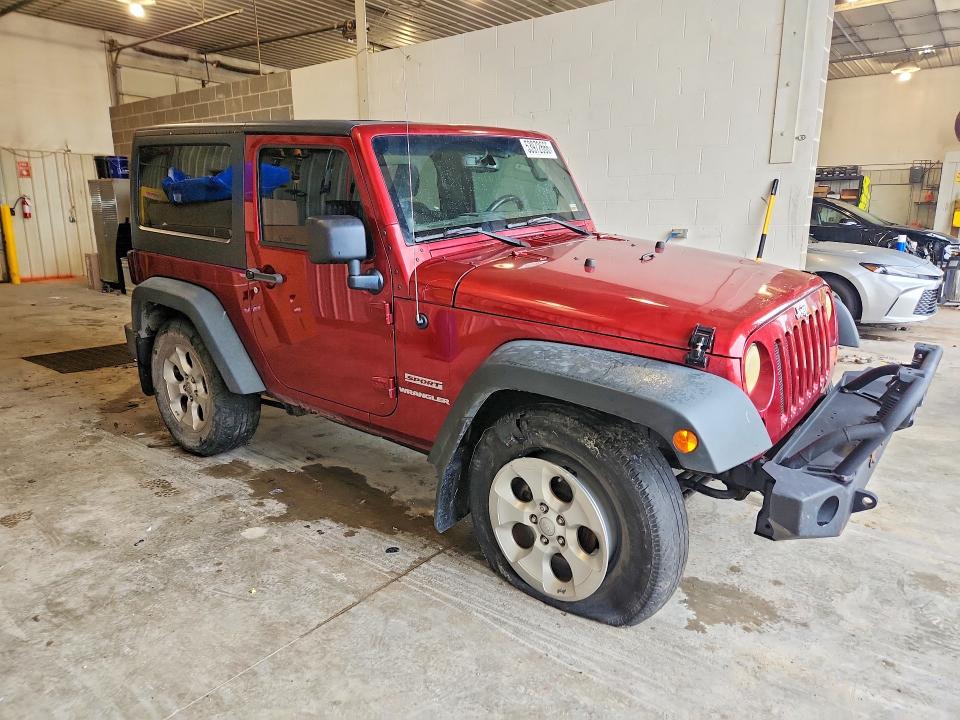53972666 :رقم المزاد ، 1C4AJWAG6DL527433 vin ، 2013 Jeep Wrangler مزاد بيع