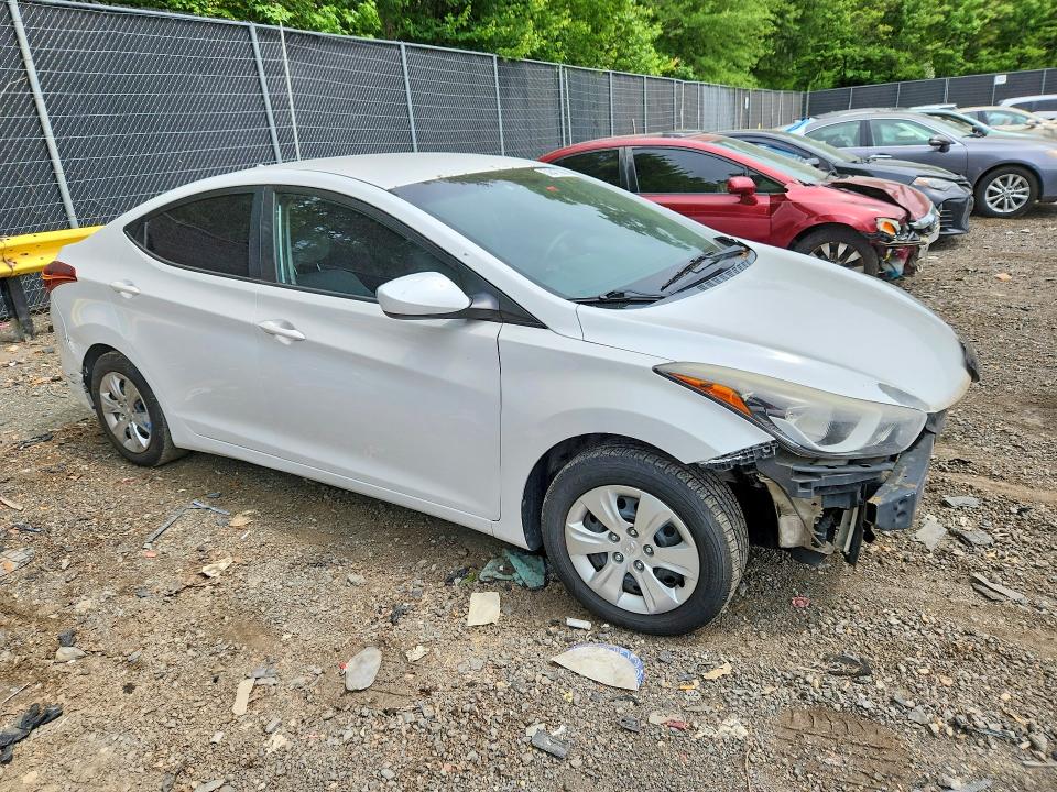 53647396 :رقم المزاد ، 5NPDH4AE8GH738556 vin ، 2016 Hyundai Elantra مزاد بيع