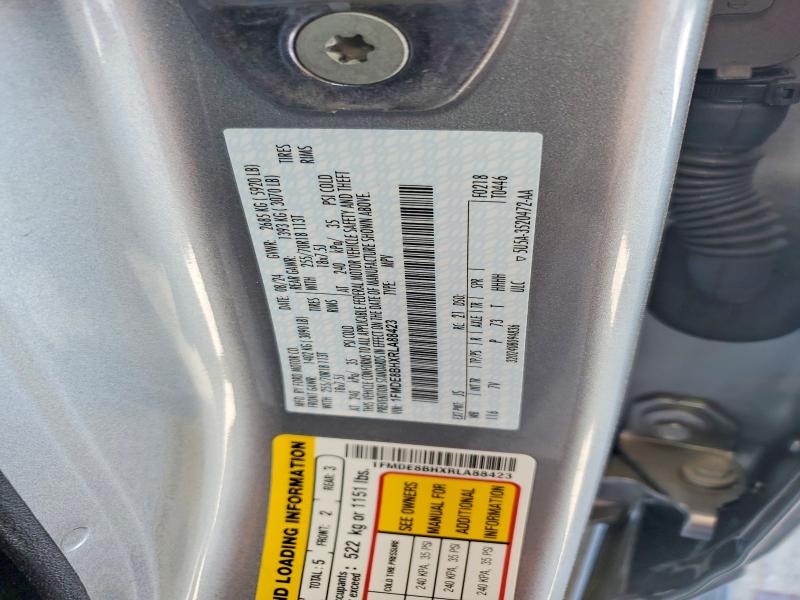 Продаж на аукціоні авто 2024 Ford Bronco, vin: 1FMDE8BHXRLA88423, номер лоту: 54152786