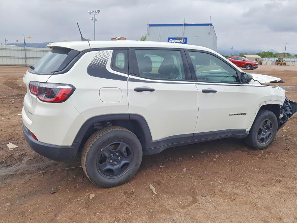 53925716 :رقم المزاد ، 3C4NJDAB2MT591354 vin ، 2021 Jeep Compass مزاد بيع