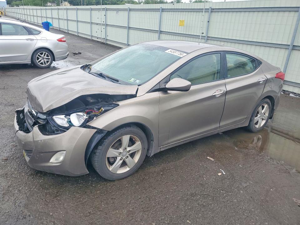 Auction sale of the 2013 Hyundai Elantra, vin: 5NPDH4AE2DH321610, lot number: 54587756